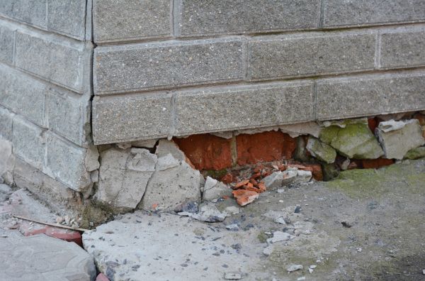 Foundation Settlement Repair in Grove City